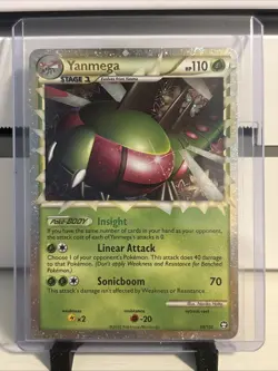 Pokemon Yanmega Prime HGSS Triumphant 98/102 Holo - NM - Image 1
