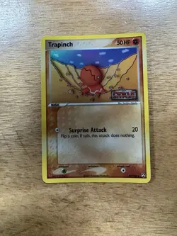 Trapinch - 68/108 EX Power Keepers Pokemon - Holo - Very Good - Image 1