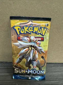 Pokemon TCG Sun And Moon Base Sealed Booster Pack (Random Art Pack) - Image 1