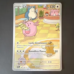 Pokemon Chansey 187/167 Sv06 Twilight Masquerade Illustration Rare Holo ENG - Image 1