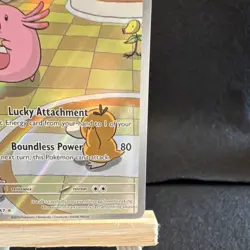 Pokemon Chansey Full Art Holo Illustration Rare 187/167 Twilight Masquerade - Image 3