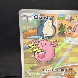 Pokemon Chansey Full Art Holo Illustration Rare 187/167 Twilight Masquerade - Image 5