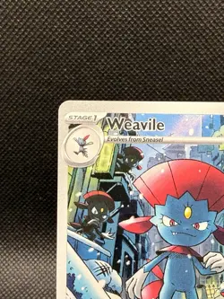 Weavile Illustration Rare 228/217 Pokemon Ascended Heroes Full Art Holo - Image 2