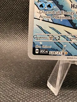 Weavile Illustration Rare 228/217 Pokemon Ascended Heroes Full Art Holo - Image 4