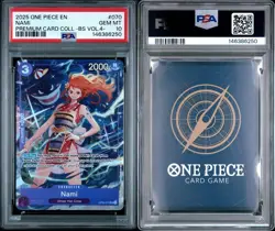 2025 ONE PIECE PREMIUM COLLECTION BEST SELECTION VOL.4 #070 NAMI PSA 10 - Image 3