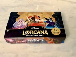 Disney Lorcana TCG: First Chapter Booster Box New Sealed - Image 1