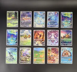 Pokemon TCG Japanese S12a AR Cards - 15 Cards Set 173-200/172 NM - Image 1