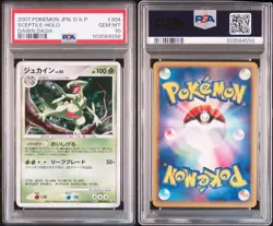 PSA 10 Sceptile DPBP #304 Holo D P Dawn Dash 2007 Pokemon Card Japanese 2007 - Image 1