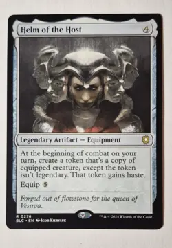Helm of the Host Commander: Bloomburrow Regular - Image 1
