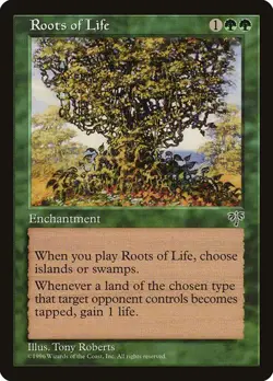 MTG - Roots of Life - Mirage - Magic the Gathering - Image 1