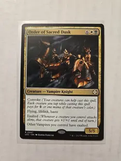 Order of Sacred Dusk - Lost Caverns of Ixalan Commander - LP - Rare - Creature - Image 1