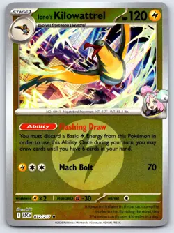 IONO'S KILOWATTREL ENERGY 072/217 REVERSE HOLO ME: ASCENDED HEROES POKEMON NM/M - Image 1