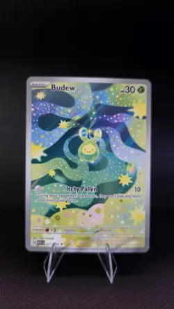 Pokemon TCG Budew 221/217 Ascended Heroes Pack Fresh Mint - Image 1
