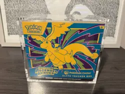 Pokemon Center Ascended Heroes PC ETB Elite Trainer Box - magnetic Acrylic Case - Image 1