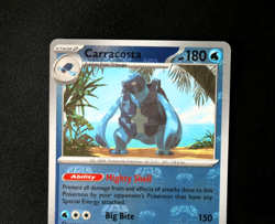 Pokemon Card - Carracosta 023/086 Black Bolt English Master Ball Reverse - NM ⭐ - Image 2