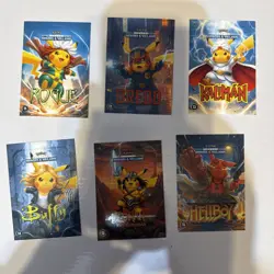 Pokemon Pikachu Hero’s And Villains Insert Card Lot Of 35 Cards - Image 2
