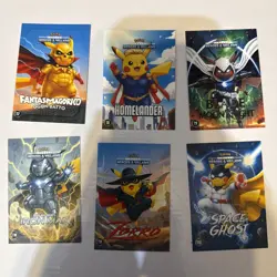 Pokemon Pikachu Hero’s And Villains Insert Card Lot Of 35 Cards - Image 3