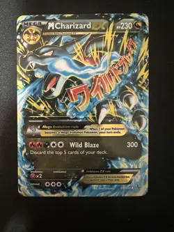 M Charizard EX (X) 69/106 Flashfire Holo Pokemon Card NM - Image 1
