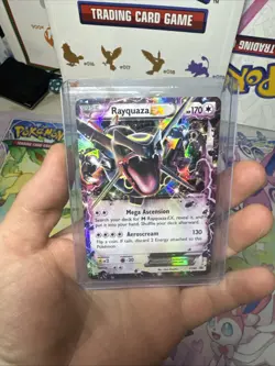 Pokemon TCG Rayquaza EX XY69 Black Star Promo Holo Card 2015 - Image 3