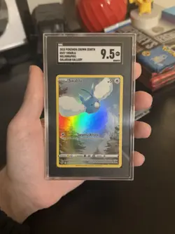 Pokemon TCG Swablu GG27/GG70 Crown Zenith Galarian Gallery Holo SGC 9.5 - Image 1