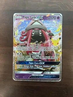 Pokemon TCG Tapu Lele GX Celebrations Anniversary Card - Image 2