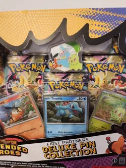 Pokemon TCG: Mega Evolution—Ascended Heroes First Partners Deluxe Pin Collection - Image 3