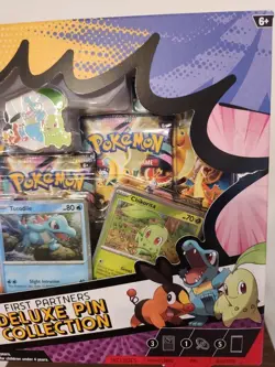 Pokemon TCG: Mega Evolution—Ascended Heroes First Partners Deluxe Pin Collection - Image 4