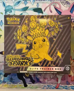 Pokemon Scarlet & Violet Surging Sparks Pokemon Elite Trainer Box ETB SEALED NEW - Image 1