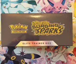 Pokemon Scarlet & Violet Surging Sparks Pokemon Elite Trainer Box ETB SEALED NEW - Image 3