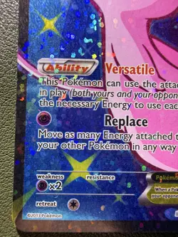 The Pokemon Company Mew EX Full Art Holo Ultra Rare RC24/RC25 English 2013 - Image 5