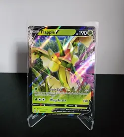 Pokemon TCG Flapple V Sword & Shield - Battle Styles 018/163 Holo Ultra Rare - Image 1