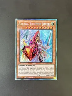 Arcana Triumph Joker KICO-EN001 Collectors Rare 1st Edition NM YuGiOh - Image 1