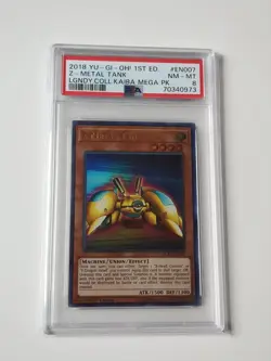 Yu-Gi-Oh! 2018 Legendary Collection Kaiba Z-Metal Tank 1st Edition PSA 8 - Image 1