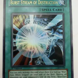 Burst Stream of Destruction ast-038 1st Edition Ultra Rare Yu-Gi-Oh! - Image 3
