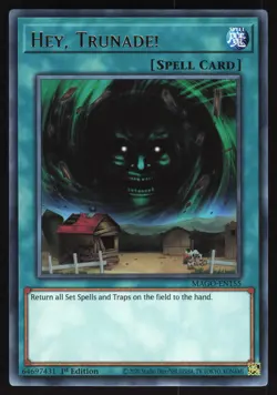 Hey, Trunade! - MAGO-EN155 - Gold Rare - 1st Edition Yugioh - Image 1