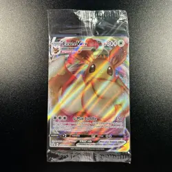 Eevee VMAX SWSH087 Sword & Shield Promo Holo Pokemon Card SEALED NM/M - Image 1