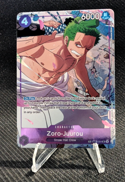 ST18-004 Zoro-Juurou TR - One Piece Card Game TCG - OP09 Emperors in New World - Image 1
