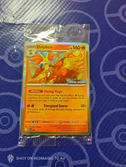 Chaos rising Staff Prerelease Promos Sealed - all 4 cards in sealed pack - Image 1
