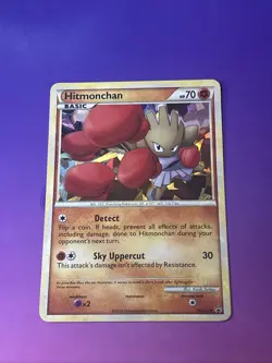 Pokemon Card - Hitmonchan HGSS24 - Cracked Ice Holo - Black Star Promo - Image 1