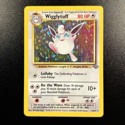 Wigglytuff 16/64 Jungle Holo WOTC Vintage Pokemon Card 1999 Near Mint NM - Image 1