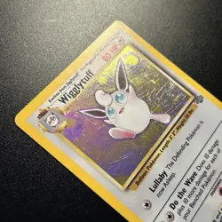Wigglytuff 16/64 Jungle Holo WOTC Vintage Pokemon Card 1999 Near Mint NM - Image 4