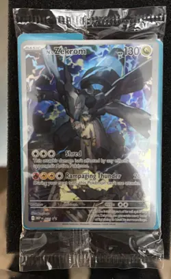 Pokemon TCG Ascended Heroes ETB N’s Zekrom 031 Black Star Promo - SEALED - Image 1
