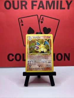 Charizard 4/102 Base Set Holo Rare Vintage 1999 WOTC Pokemon TCG - Image 1