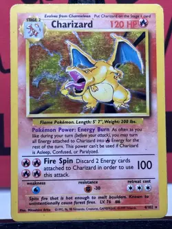 Charizard 4/102 Base Set Holo Rare Vintage 1999 WOTC Pokemon TCG - Image 3