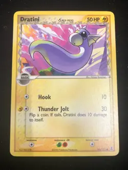 Dratini Delta Pokemon TCG EX Delta Species 65/113 NM - Image 1