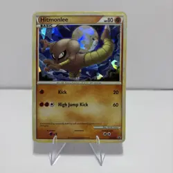 Hitmonlee HGSS25 Cracked Ice | HGSS Black Star Promos | Lightly Played - Image 1