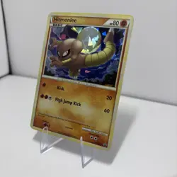 Hitmonlee HGSS25 Cracked Ice | HGSS Black Star Promos | Lightly Played - Image 2