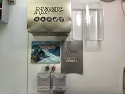 Magic The Gathering MTG Deckmasters Garfield VS Finkel Tin OOP Exclusive Cards - Image 1