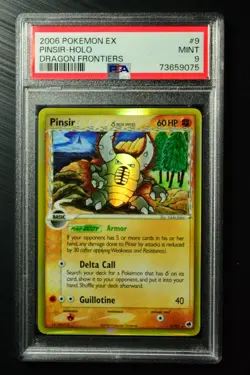 Pinsir 9/101 PSA 9 Holo Rare Dragon Frontiers Set Pokemon TCG - Image 1