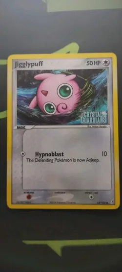 Jigglypuff 53/100 - EX Crystal Guardians - Reverse Holo - Stamped - Pokemon TCG - Image 4